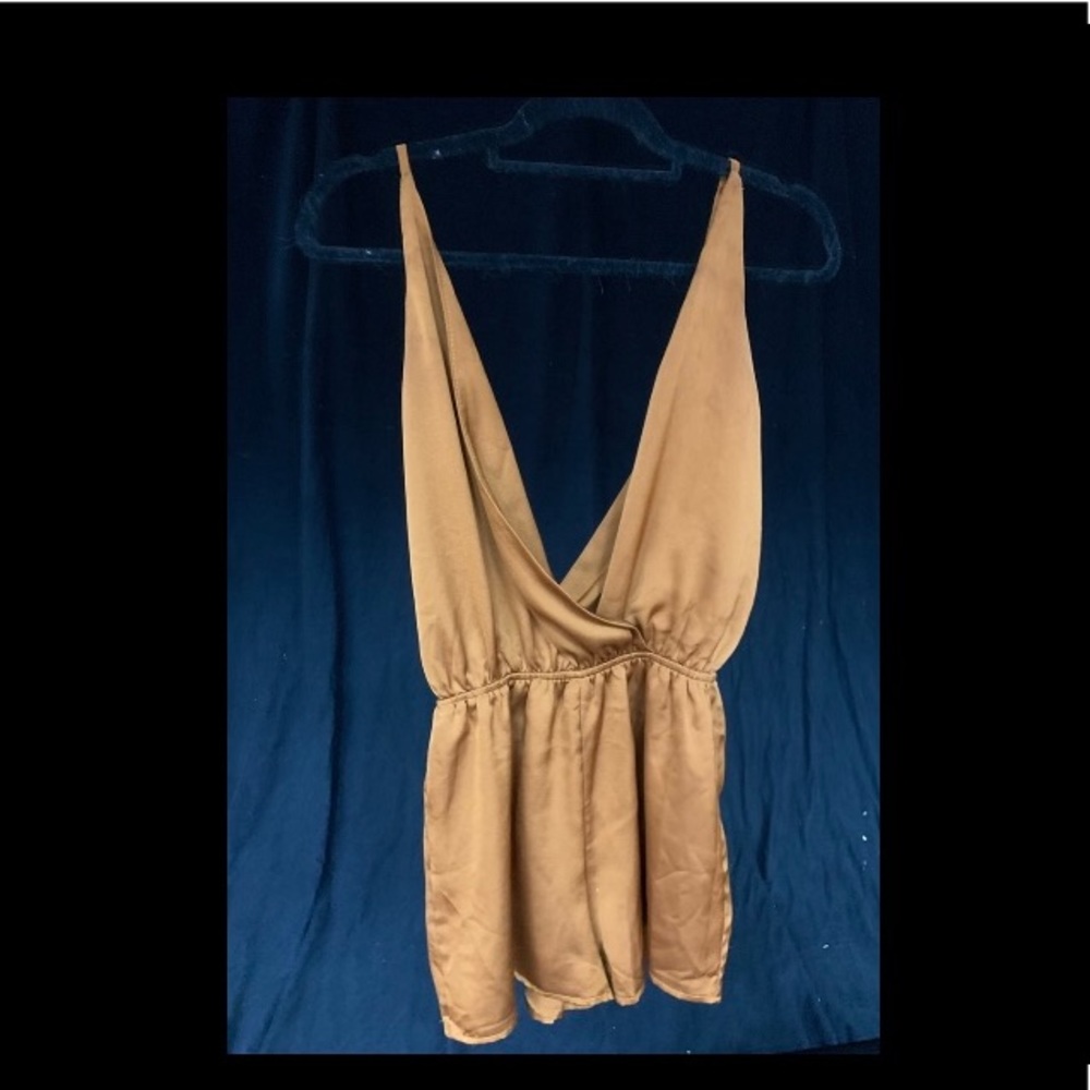 Gold Romper